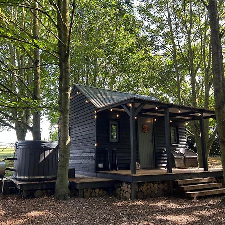 Luxury Woodland Lodge Newport Pagnell Exterior photo